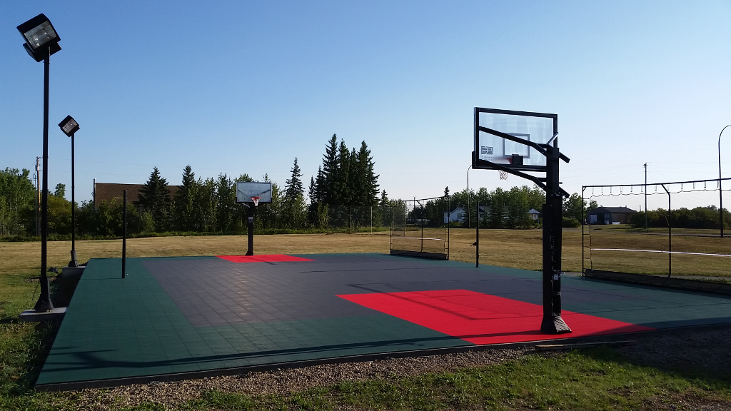 Sport Court at Marie-Reine Alberta, size 50x80